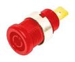 BANANA CONNECTOR, 36A, 1KV, RED BU-P72913-2
