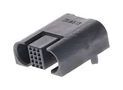 RECT POWER CONN, R/A RCPT, 15POS, 5ROW 46436-3128