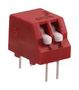DIP SWITCH, 2CKT, SPST-NC, 0.15A/30V, TH 76PSB02ST
