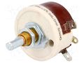 Potentiometer: shaft; single turn; 75Ω; 25W; 6.35mm; wirewound OHMITE RHS75RE