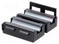 Ferrite: two-piece; on round cable; Ø: 8mm; 130Ω; A: 20.5mm; B: 7.5mm RICHCO RKCF-08-A5