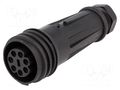 Connector: circular; plug; female; PIN: 7; 32A; 430V; Buccaneer 900 BULGIN PX0921/07/S/02