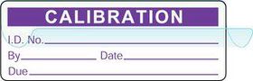 CALIBRATION LABELS, SELF-LAM, VINYL, 44.5MM W QCC306GR