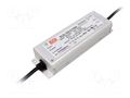 Power supply: switching; LED; 99.75W; 48÷95VDC; 1050mA; 180÷295VAC MEAN WELL ELG-100-C1050