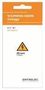 LABEL, WARNING, 25X21.9MM LB-KIT-WARNING-25-150