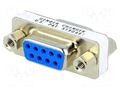 Transition: adapter; D-Sub 9pin female,both sides ENCITECH DMGC-0909-FF