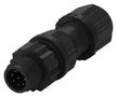 SENSOR CONN, M12, MALE, 8POS, SOLDER 643711100008