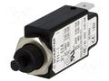 Circuit breaker; Urated: 240VAC; 48VDC; 0.5A; SPST; Poles: 1; screw SCHURTER T11-311-0.5A