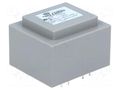 Transformer: encapsulated; 4.5VA; 230VAC; 6V; 6V; 370mA; 370mA; PCB INDEL TSZZ4/2X6V