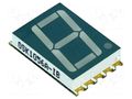 Display: LED; 7-segment; 14.22mm; 0.56"; No.char: 1; red; 5÷25mcd OPTOSUPPLY OSK1056A-IR