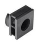 GROMMET, STRAIN RELIEF, BLACK, 23-24MM 440-00031