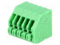 Connector: PCB terminal block; terminal; 2A; 250V; angled 45° PHOENIX CONTACT PTSA0.5/5-2.5-Z