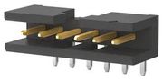 PIN HEADER, R/A, 3POS, 1ROW, 2MM, TH 2MM-HSD-S03-HT-02-H-TB