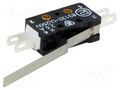 Microswitch SNAP ACTION; 2.5A/250VAC; 0.3A/220VDC; with lever PROMET WLK-19