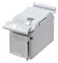MOD COUPLER, CAT6A, RJ45 JACK, DIN RAIL SGACDINS