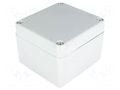 Enclosure: multipurpose; X: 70mm; Y: 80mm; Z: 57mm; aluminium; grey COMBIPLAST CP-FA51