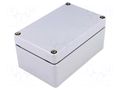 Enclosure: multipurpose; X: 80mm; Y: 125mm; Z: 57mm; EUROMAS; IP66 BOPLA ETA110