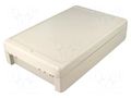 Enclosure: multipurpose; X: 170mm; Y: 271mm; Z: 60mm; BOCUBE; ABS BOPLA B261706-ABS-7035