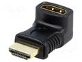 Adapter; HDMI socket,HDMI plug 270° up/down GOOBAY HDMI-ADP.2