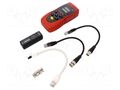 Tester: LAN wiring; Measured cable l: max.300m; Dim: 130x56x38mm BEHA-AMPROBE LAN-1