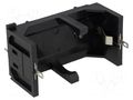 Holder; C,R14; Batt.no: 1; soldering lugs; black; UL94V-0; -30÷70°C BULGIN BX0036