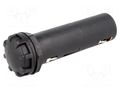 Holder; C,R14; Batt.no: 2; soldering lugs; black; UL94V-0; -30÷70°C BULGIN BXS002/1