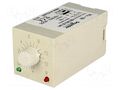 Timer; 1÷12s; DPDT; 230VAC/5A; Usup: 110÷127VAC; 110÷127VDC; RTX133 SCHNEIDER ELECTRIC RTX133-110-12S