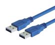 USB CABLE, 3.0 TYPE A PLUG-A PLUG, 2M CAU3AA-2M