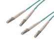 FO CABLE, LC-LC DUPLEX, OM3, 3.3' FODZLC-OM3-1