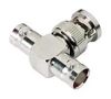 RF ADAPTER, BNC PLUG-2X BNC JACK, 50 OHM BA250