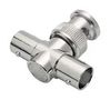 RF ADAPTER, BNC PLUG-2X BNC JACK, 75 OHM BA45-75