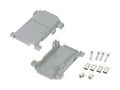 HALF COVER, D-SUB CONN, ABS, GRY DHP15G