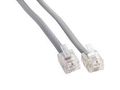 ENET CORD, RJ11 PLUG-RJ11 PLUG, 304.8MM MP-5FRJ11STWS-001