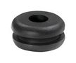 CABLE GROMMET, NYLON 6.6, 9MM, BLACK 633-02090