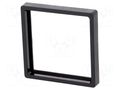 Front frame; snap-fastener; LCP; 55x55mm MÜLLER LCP-RAMKA