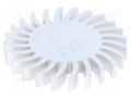 Heatsink; LED; Ø: 85mm; H: 10mm; 2.25K/W FISCHER ELEKTRONIK SK57210AL