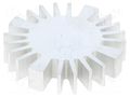 Heatsink; LED; Ø: 50mm; H: 10mm; 2.3K/W FISCHER ELEKTRONIK SK57710AL