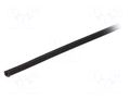 Braid; ØBraid : 3.18mm; polyester; black; UL94V-0; incised ALPHA WIRE G1301/8-BK004