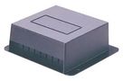 BOX, ABS, FLANGED, BLACK PBL7