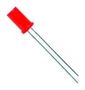 LED, FLAT TOP, 5MM, HE-RED L-483IDT