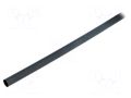 Heat shrink sleeve; 2: 1; 9.53mm; L: 1.2m; black; polyolefine ALPHA WIRE F2213/8-BK103