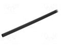 Heat shrink sleeve; 2: 1; 4.75mm; L: 1.2m; black; polyolefine ALPHA WIRE F2213/16-BK103