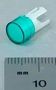 LENS, ROUND, GREEN 19-931.5