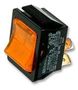 ROCKER SWITCH, DPST, 16A, 250VAC, PANEL C1353VQNAB