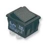 ROCKER SWITCH, DPST, BLACK C1550ATAAD