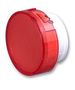 LENS, ROUND, RED A165L-TR