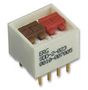 SWITCH, DIL, GANGED, 2WAY SDD-2-023