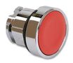 PUSHBUTTON HEAD, HARMONY XB4, 22MM, RED ZB4BA4