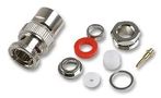 RF COAXIAL, BNC, STRAIGHT PLUG, 50OHM B1141C1-NT3G-5-50