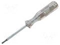 Voltage tester; insulated; slot; 3.5x0.5mm; Blade length: 77mm BAHCO SA.8045VDE